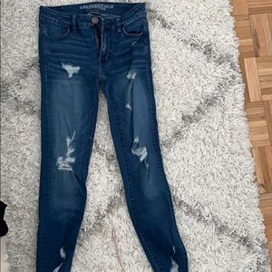 American eagle super stretch skinny jeans